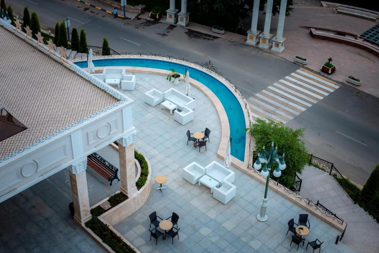 Ayan Palace Hotel Tovuz Esterno foto