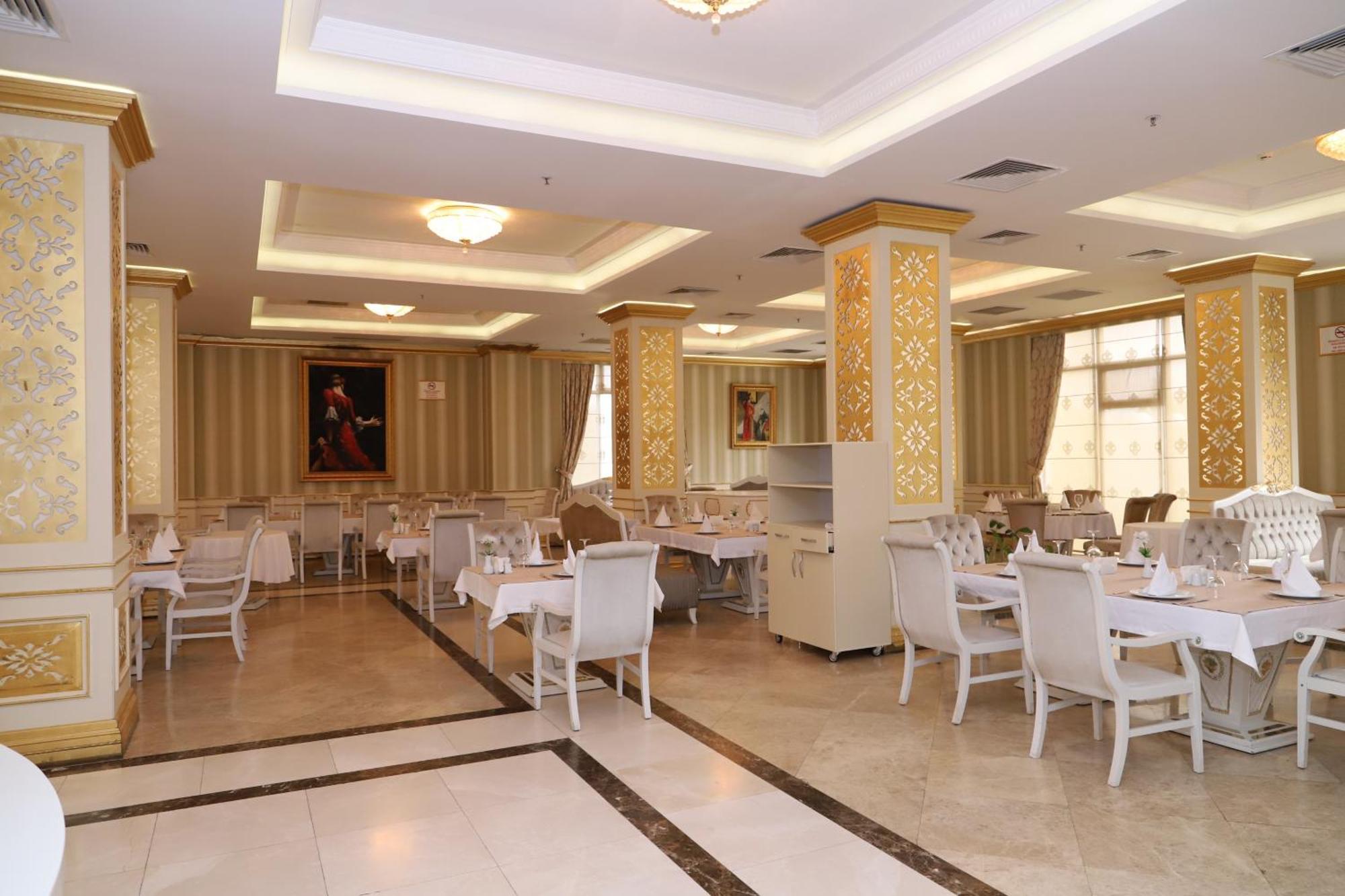 Ayan Palace Hotel Tovuz Esterno foto