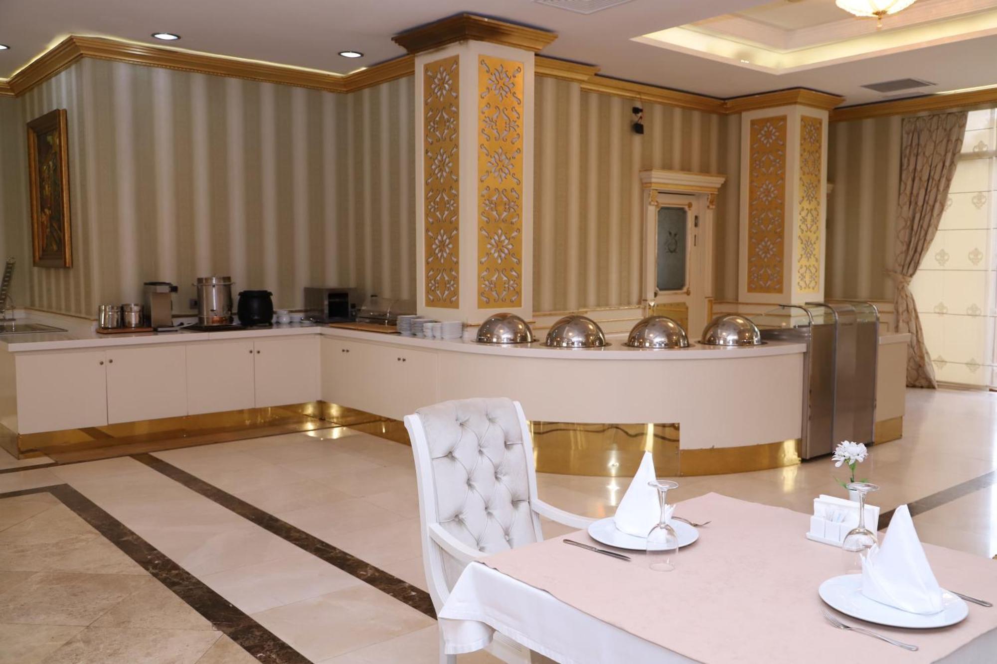 Ayan Palace Hotel Tovuz Esterno foto