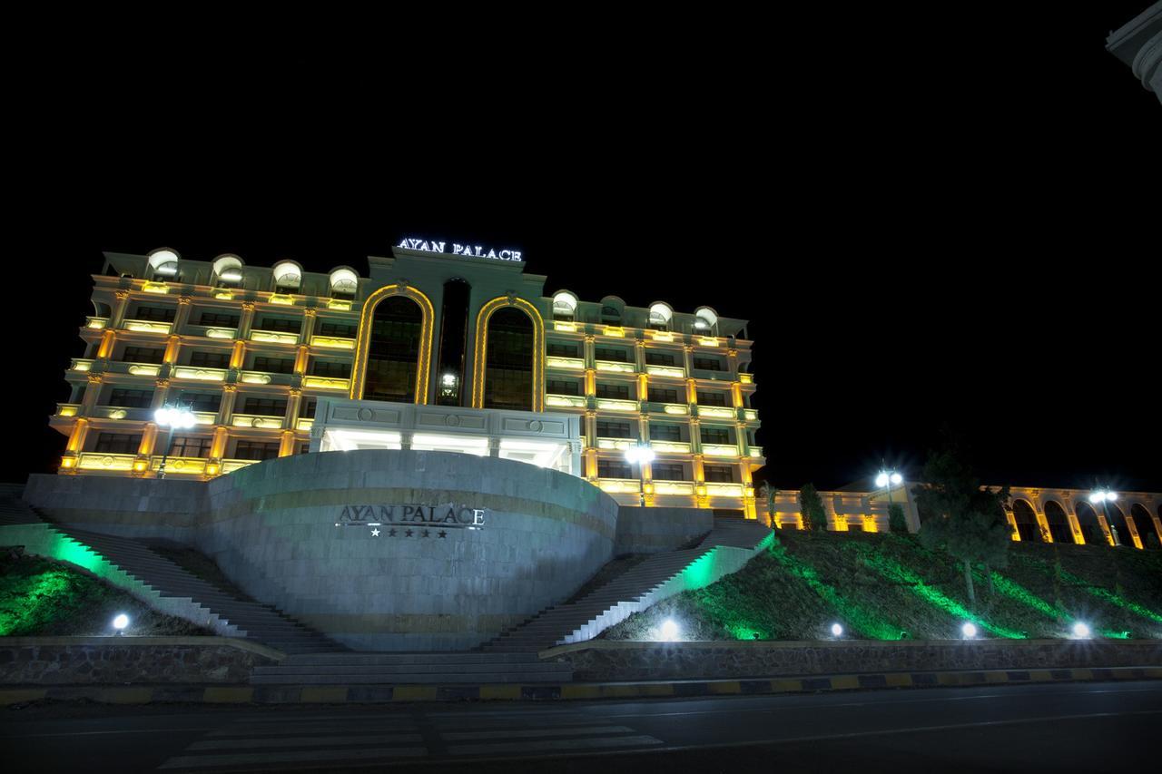 Ayan Palace Hotel Tovuz Esterno foto
