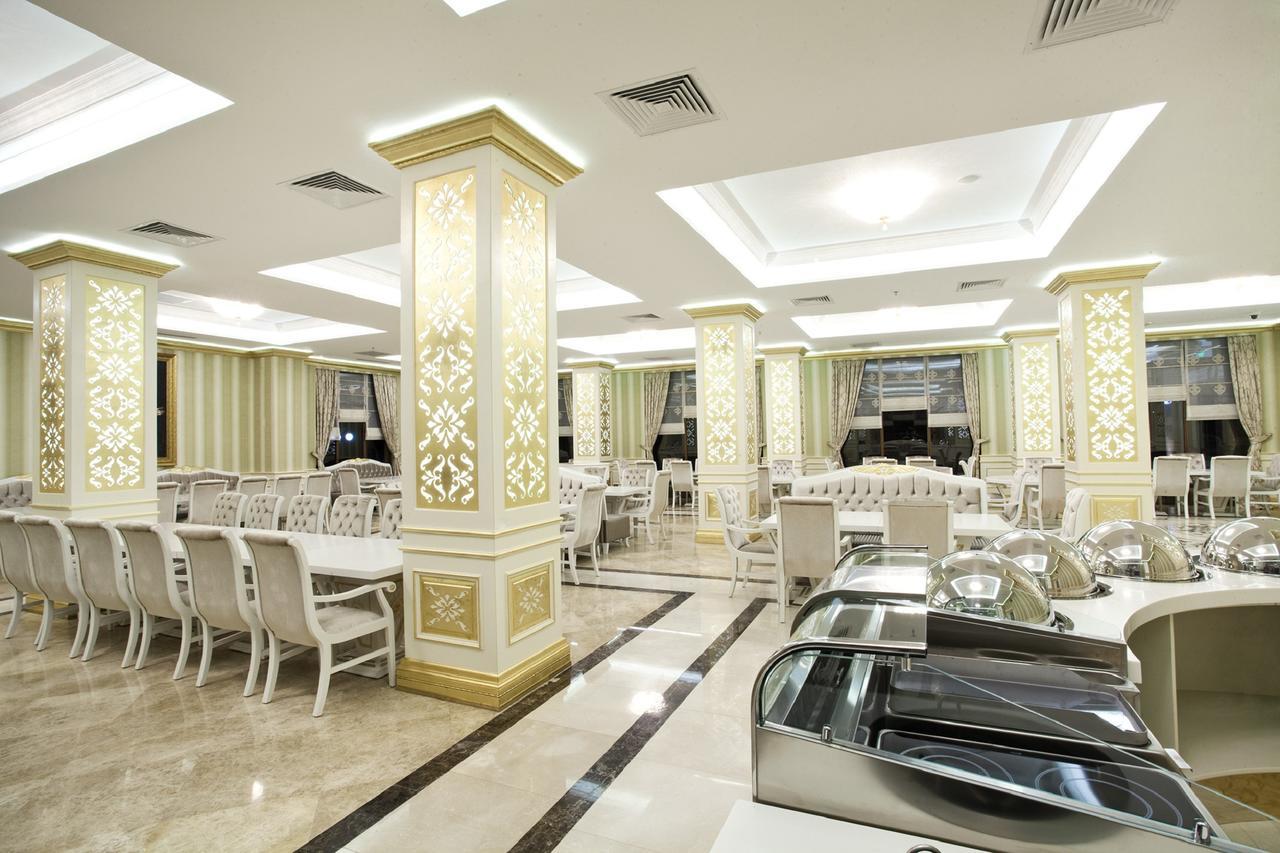 Ayan Palace Hotel Tovuz Esterno foto