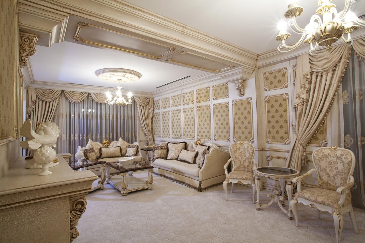 Ayan Palace Hotel Tovuz Esterno foto