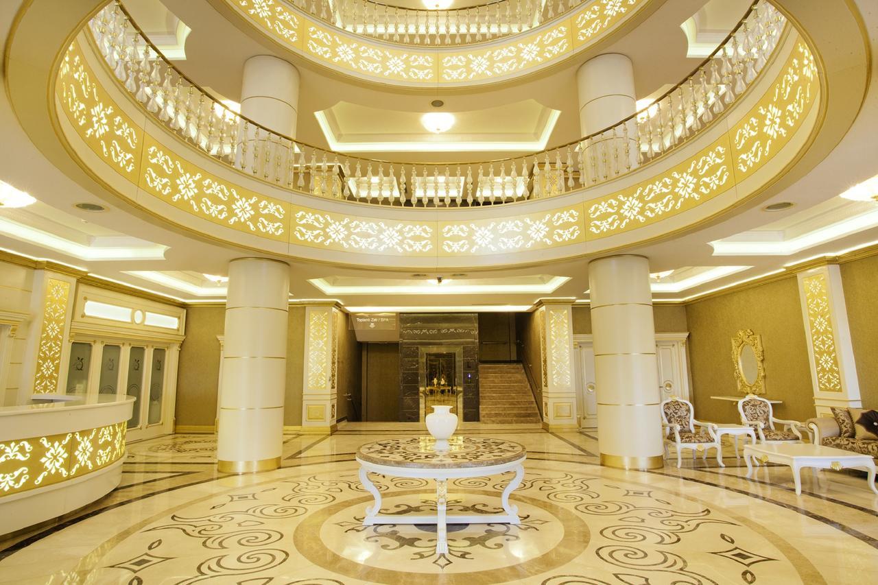 Ayan Palace Hotel Tovuz Esterno foto