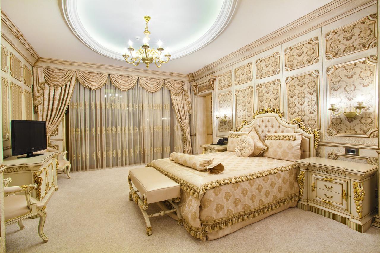 Ayan Palace Hotel Tovuz Esterno foto