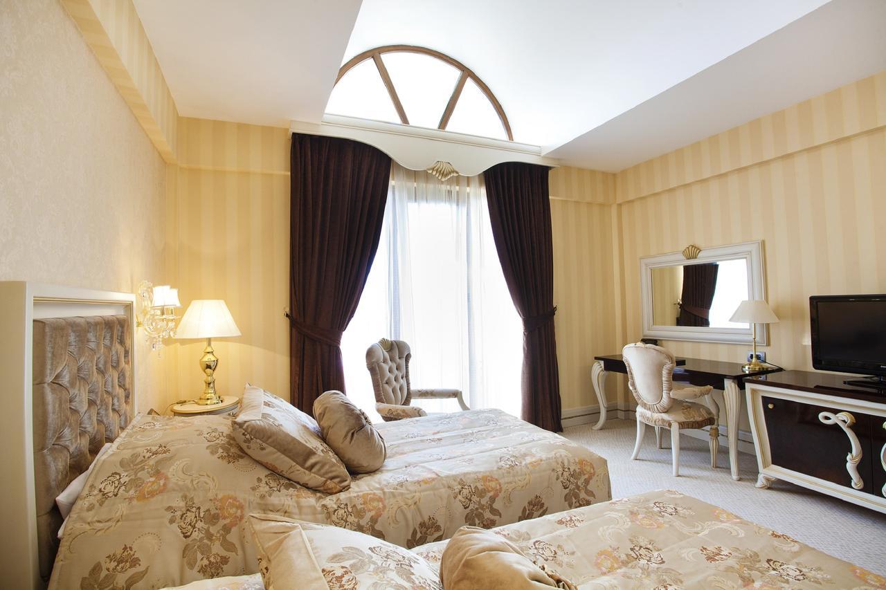 Ayan Palace Hotel Tovuz Esterno foto