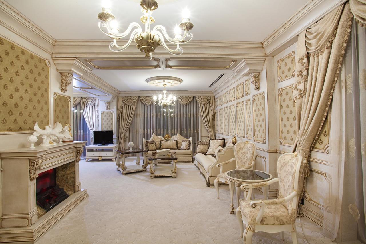 Ayan Palace Hotel Tovuz Esterno foto