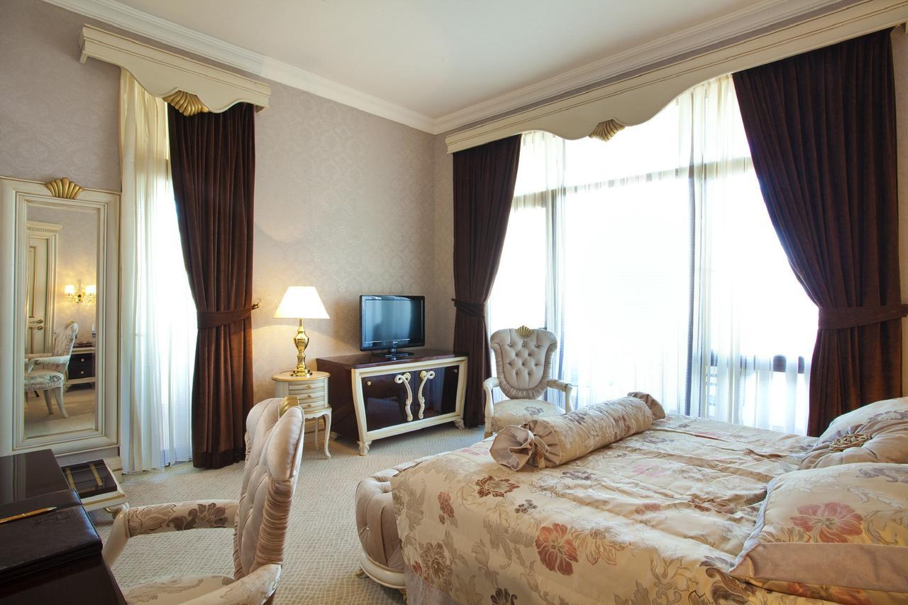 Ayan Palace Hotel Tovuz Esterno foto