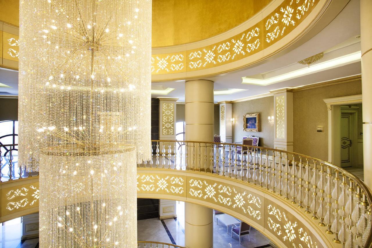 Ayan Palace Hotel Tovuz Esterno foto