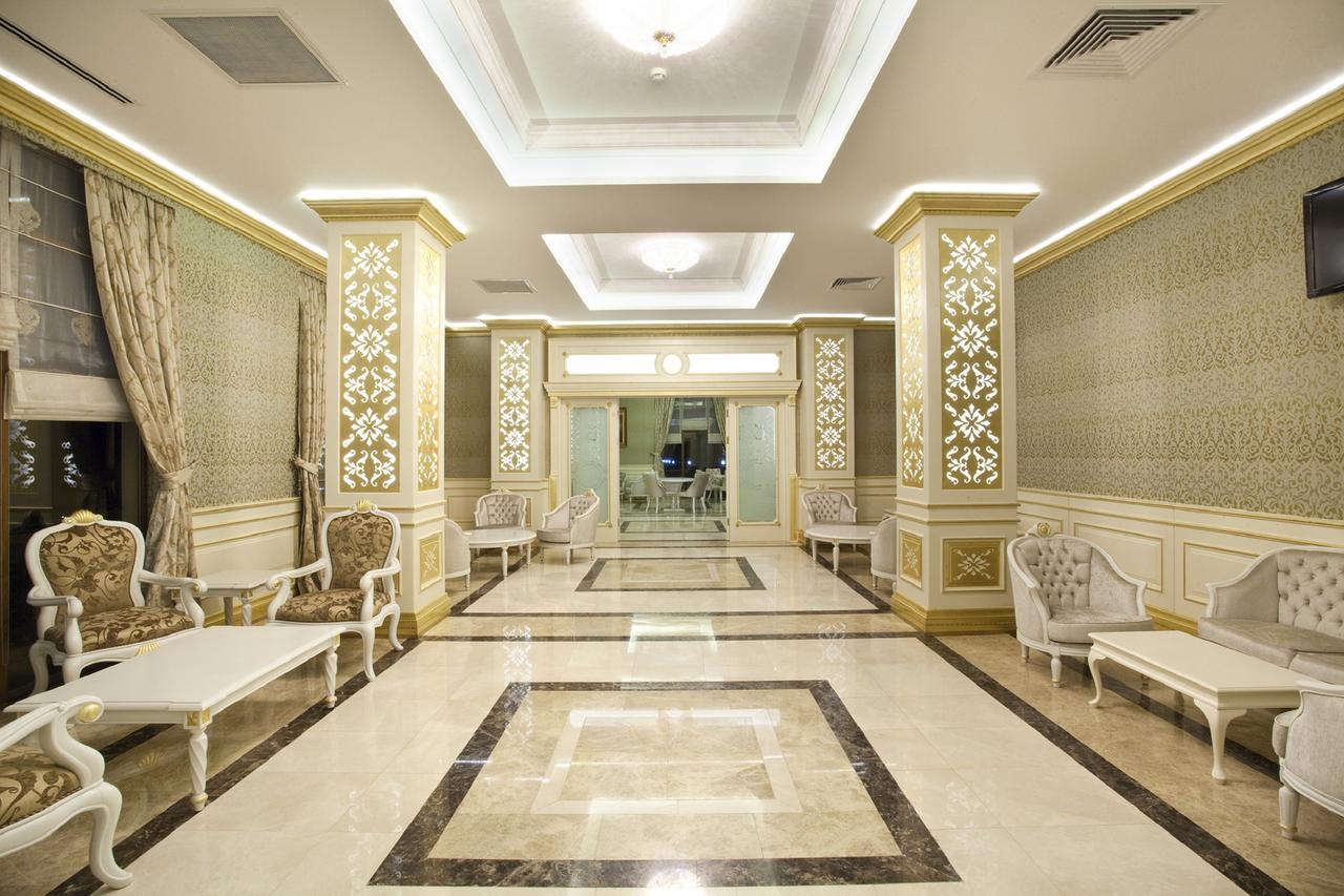 Ayan Palace Hotel Tovuz Esterno foto