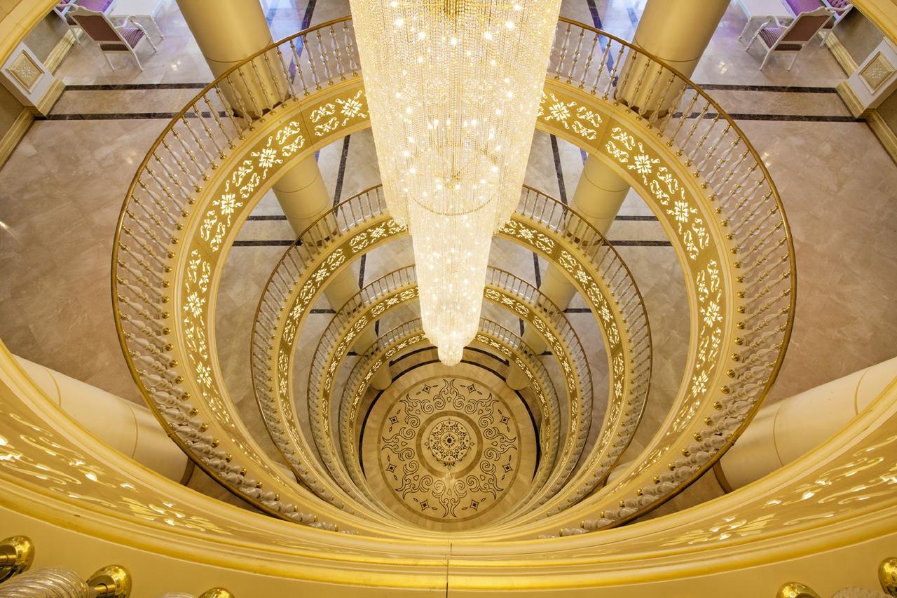 Ayan Palace Hotel Tovuz Esterno foto